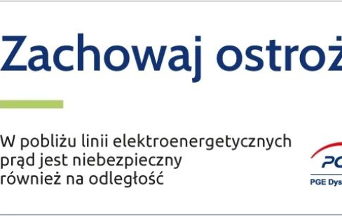 Zachowaj ostrożność baner