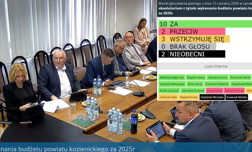 RAFAŁ IWAŃCZYK NOWYM RADNYM RADY POWIATU KOZIENICKIEGO. ZARZĄD POWIATU KOZIENICKIEGO Z WOTUM ZAUFANIA I ABSOLUTORIUM ZA 2025 ROK