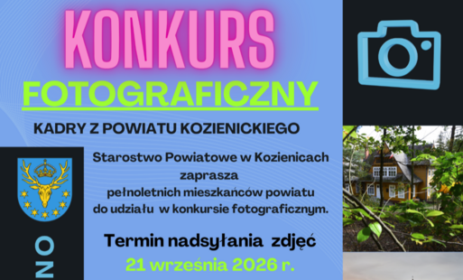 Plakat konkurs fotograficzny