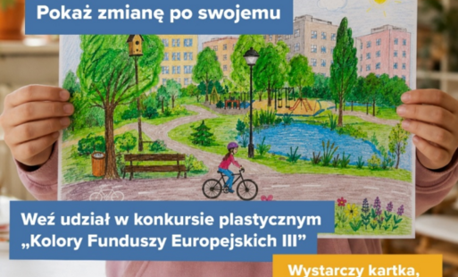 Zdjęcie do III. EDYCJA KONKURSU PLASTYCZNEGO &bdquo;KOLORY FUNDUSZY EUROPEJSKICH&rdquo;